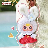 Baby Three macaron little rabbit V1 plush blind box
